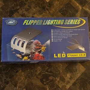 Flipper Lighting Series LED Aquarium Light - Blue and White